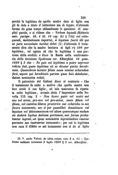 Giornale del Foro in cui si raccolgono le più importanti regiudicate dei supremi tribunali di Roma e dello Stato pontificio in materia civile