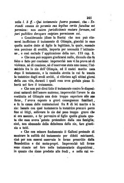 Giornale del Foro in cui si raccolgono le più importanti regiudicate dei supremi tribunali di Roma e dello Stato pontificio in materia civile