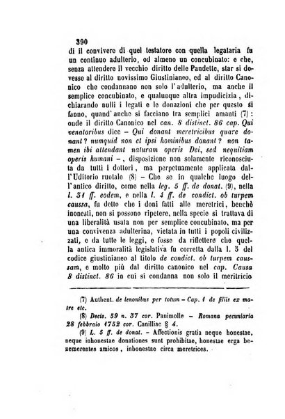 Giornale del Foro in cui si raccolgono le più importanti regiudicate dei supremi tribunali di Roma e dello Stato pontificio in materia civile