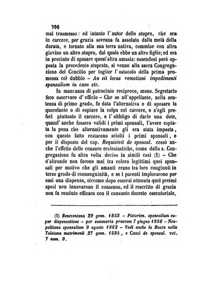 Giornale del Foro in cui si raccolgono le più importanti regiudicate dei supremi tribunali di Roma e dello Stato pontificio in materia civile