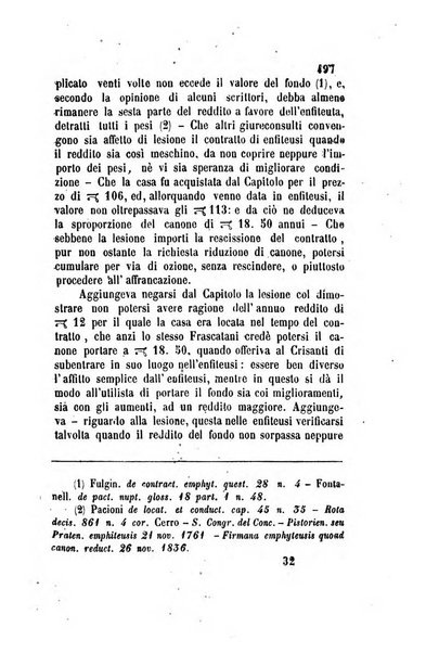 Giornale del Foro in cui si raccolgono le più importanti regiudicate dei supremi tribunali di Roma e dello Stato pontificio in materia civile