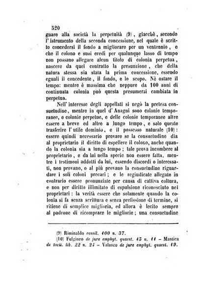 Giornale del Foro in cui si raccolgono le più importanti regiudicate dei supremi tribunali di Roma e dello Stato pontificio in materia civile