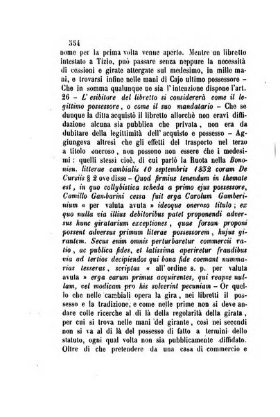 Giornale del Foro in cui si raccolgono le più importanti regiudicate dei supremi tribunali di Roma e dello Stato pontificio in materia civile