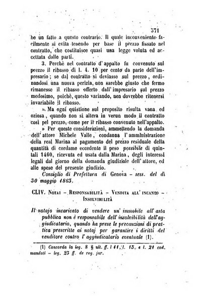 Giornale del Foro in cui si raccolgono le più importanti regiudicate dei supremi tribunali di Roma e dello Stato pontificio in materia civile