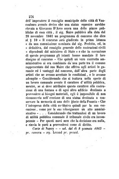 Giornale del Foro in cui si raccolgono le più importanti regiudicate dei supremi tribunali di Roma e dello Stato pontificio in materia civile