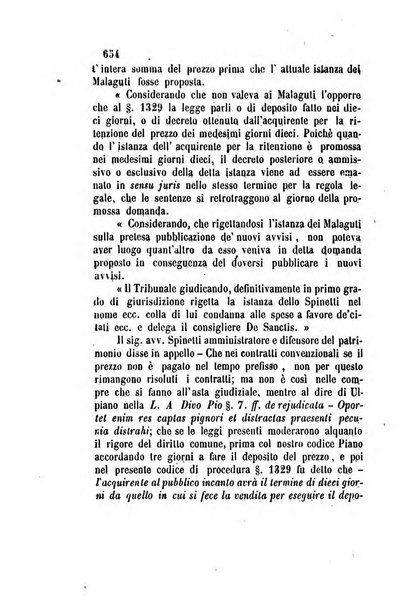 Giornale del Foro in cui si raccolgono le più importanti regiudicate dei supremi tribunali di Roma e dello Stato pontificio in materia civile