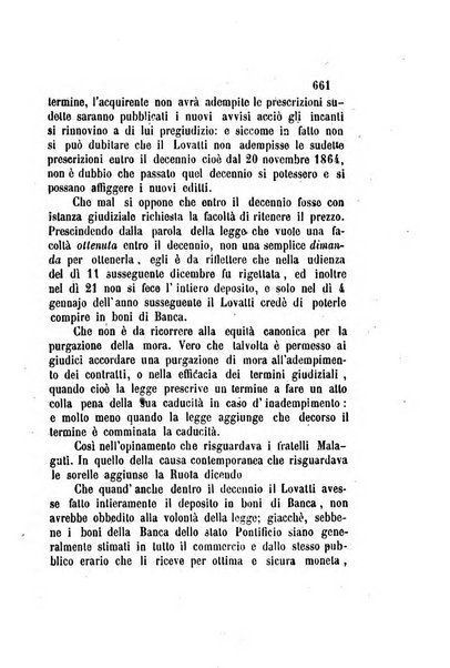 Giornale del Foro in cui si raccolgono le più importanti regiudicate dei supremi tribunali di Roma e dello Stato pontificio in materia civile