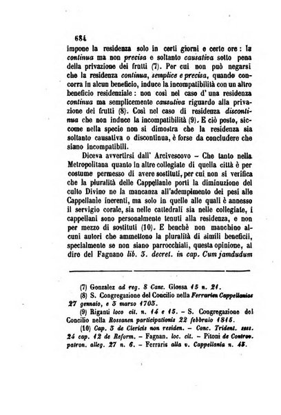 Giornale del Foro in cui si raccolgono le più importanti regiudicate dei supremi tribunali di Roma e dello Stato pontificio in materia civile