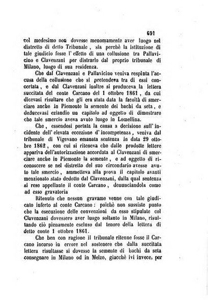 Giornale del Foro in cui si raccolgono le più importanti regiudicate dei supremi tribunali di Roma e dello Stato pontificio in materia civile