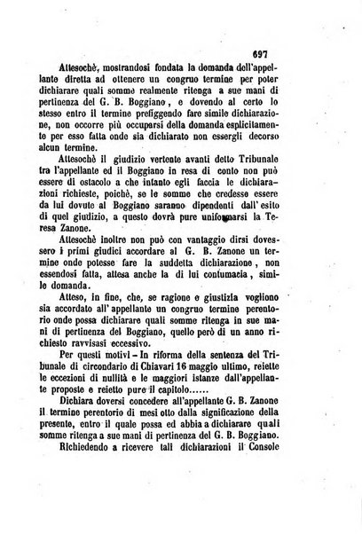 Giornale del Foro in cui si raccolgono le più importanti regiudicate dei supremi tribunali di Roma e dello Stato pontificio in materia civile