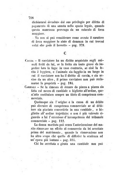 Giornale del Foro in cui si raccolgono le più importanti regiudicate dei supremi tribunali di Roma e dello Stato pontificio in materia civile