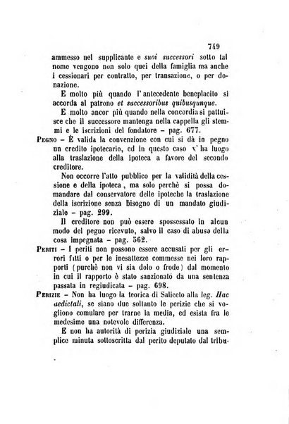 Giornale del Foro in cui si raccolgono le più importanti regiudicate dei supremi tribunali di Roma e dello Stato pontificio in materia civile