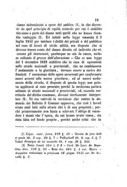 Giornale del Foro in cui si raccolgono le più importanti regiudicate dei supremi tribunali di Roma e dello Stato pontificio in materia civile