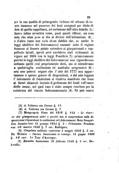 Giornale del Foro in cui si raccolgono le più importanti regiudicate dei supremi tribunali di Roma e dello Stato pontificio in materia civile