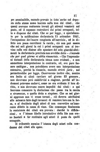 Giornale del Foro in cui si raccolgono le più importanti regiudicate dei supremi tribunali di Roma e dello Stato pontificio in materia civile