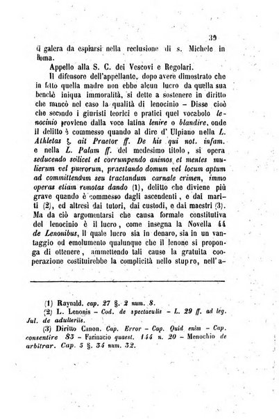 Giornale del Foro in cui si raccolgono le più importanti regiudicate dei supremi tribunali di Roma e dello Stato pontificio in materia civile