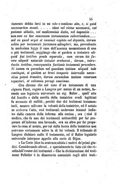 Giornale del Foro in cui si raccolgono le più importanti regiudicate dei supremi tribunali di Roma e dello Stato pontificio in materia civile