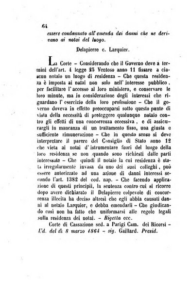 Giornale del Foro in cui si raccolgono le più importanti regiudicate dei supremi tribunali di Roma e dello Stato pontificio in materia civile