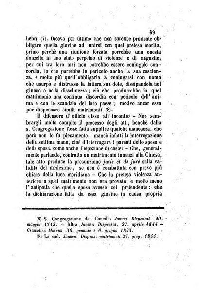 Giornale del Foro in cui si raccolgono le più importanti regiudicate dei supremi tribunali di Roma e dello Stato pontificio in materia civile