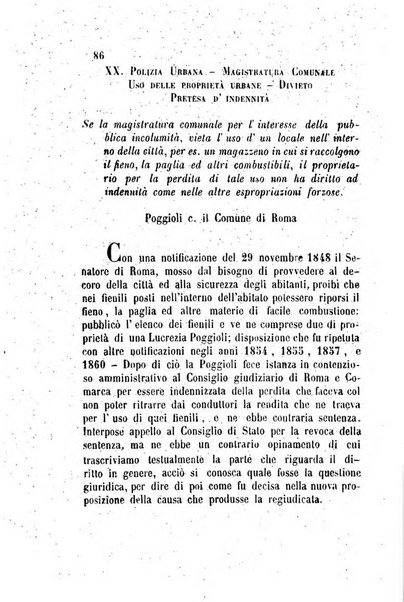 Giornale del Foro in cui si raccolgono le più importanti regiudicate dei supremi tribunali di Roma e dello Stato pontificio in materia civile