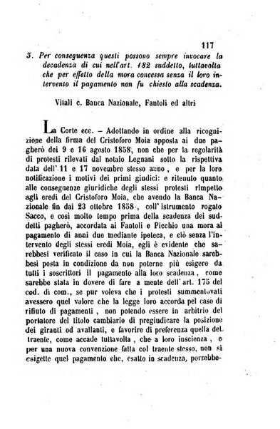 Giornale del Foro in cui si raccolgono le più importanti regiudicate dei supremi tribunali di Roma e dello Stato pontificio in materia civile