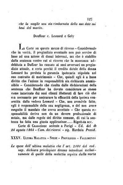 Giornale del Foro in cui si raccolgono le più importanti regiudicate dei supremi tribunali di Roma e dello Stato pontificio in materia civile