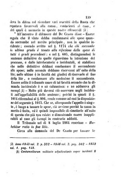 Giornale del Foro in cui si raccolgono le più importanti regiudicate dei supremi tribunali di Roma e dello Stato pontificio in materia civile