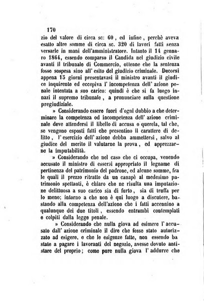 Giornale del Foro in cui si raccolgono le più importanti regiudicate dei supremi tribunali di Roma e dello Stato pontificio in materia civile