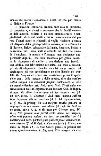 Giornale del Foro in cui si raccolgono le più importanti regiudicate dei supremi tribunali di Roma e dello Stato pontificio in materia civile