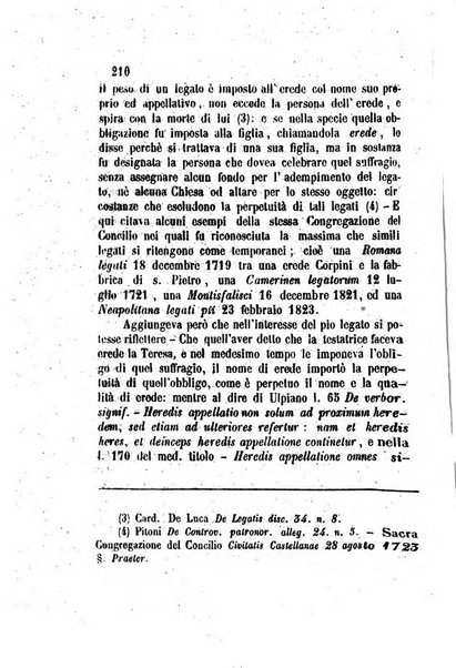 Giornale del Foro in cui si raccolgono le più importanti regiudicate dei supremi tribunali di Roma e dello Stato pontificio in materia civile