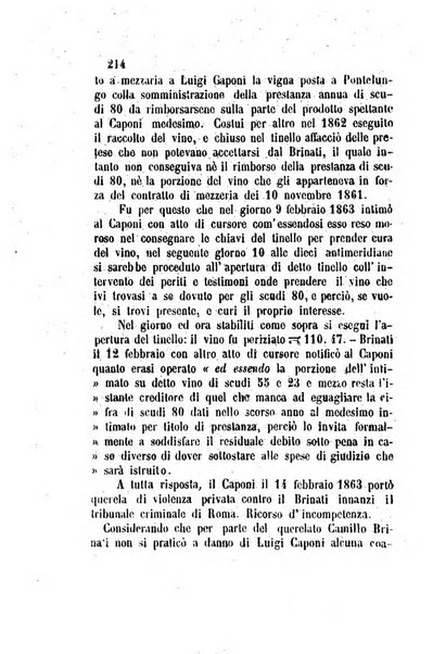 Giornale del Foro in cui si raccolgono le più importanti regiudicate dei supremi tribunali di Roma e dello Stato pontificio in materia civile