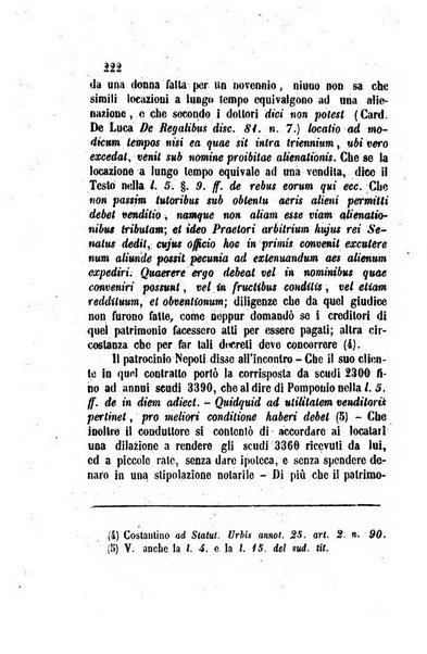 Giornale del Foro in cui si raccolgono le più importanti regiudicate dei supremi tribunali di Roma e dello Stato pontificio in materia civile