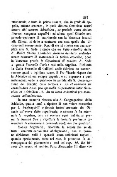 Giornale del Foro in cui si raccolgono le più importanti regiudicate dei supremi tribunali di Roma e dello Stato pontificio in materia civile