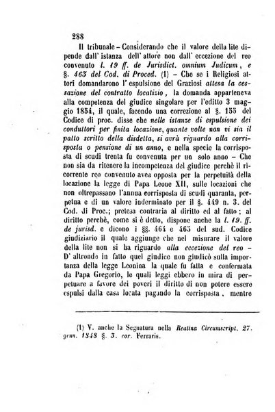 Giornale del Foro in cui si raccolgono le più importanti regiudicate dei supremi tribunali di Roma e dello Stato pontificio in materia civile