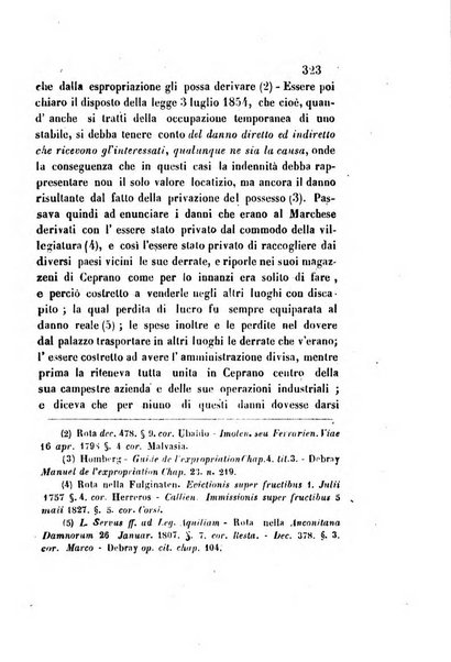 Giornale del Foro in cui si raccolgono le più importanti regiudicate dei supremi tribunali di Roma e dello Stato pontificio in materia civile