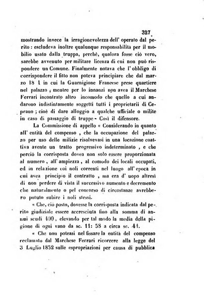 Giornale del Foro in cui si raccolgono le più importanti regiudicate dei supremi tribunali di Roma e dello Stato pontificio in materia civile