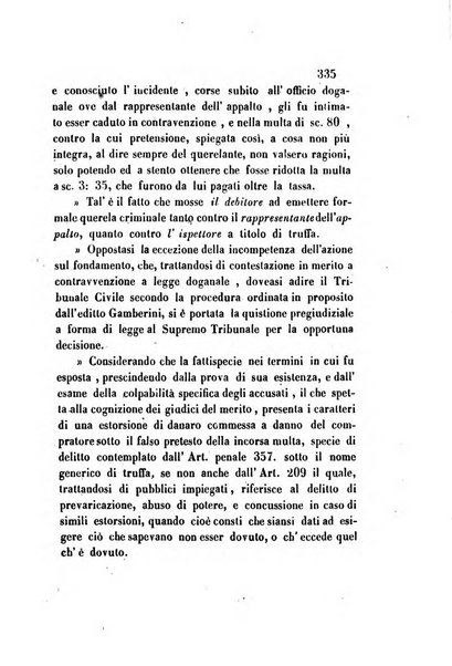 Giornale del Foro in cui si raccolgono le più importanti regiudicate dei supremi tribunali di Roma e dello Stato pontificio in materia civile