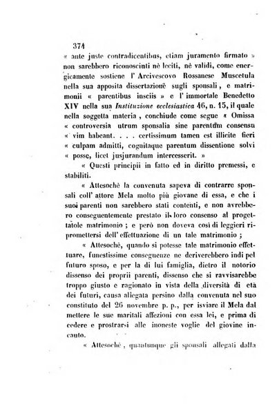 Giornale del Foro in cui si raccolgono le più importanti regiudicate dei supremi tribunali di Roma e dello Stato pontificio in materia civile