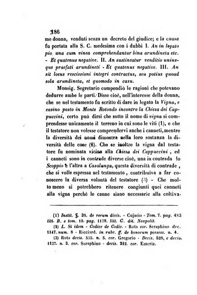 Giornale del Foro in cui si raccolgono le più importanti regiudicate dei supremi tribunali di Roma e dello Stato pontificio in materia civile