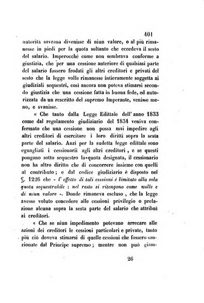 Giornale del Foro in cui si raccolgono le più importanti regiudicate dei supremi tribunali di Roma e dello Stato pontificio in materia civile