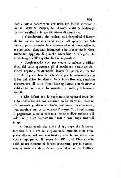 Giornale del Foro in cui si raccolgono le più importanti regiudicate dei supremi tribunali di Roma e dello Stato pontificio in materia civile