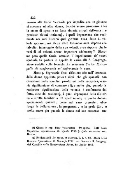 Giornale del Foro in cui si raccolgono le più importanti regiudicate dei supremi tribunali di Roma e dello Stato pontificio in materia civile