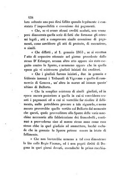 Giornale del Foro in cui si raccolgono le più importanti regiudicate dei supremi tribunali di Roma e dello Stato pontificio in materia civile