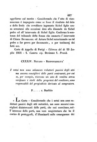 Giornale del Foro in cui si raccolgono le più importanti regiudicate dei supremi tribunali di Roma e dello Stato pontificio in materia civile