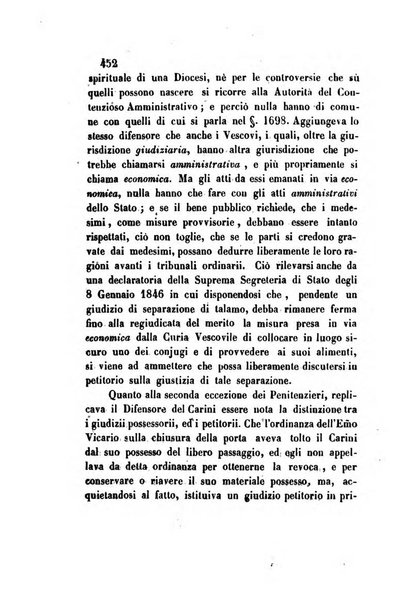 Giornale del Foro in cui si raccolgono le più importanti regiudicate dei supremi tribunali di Roma e dello Stato pontificio in materia civile