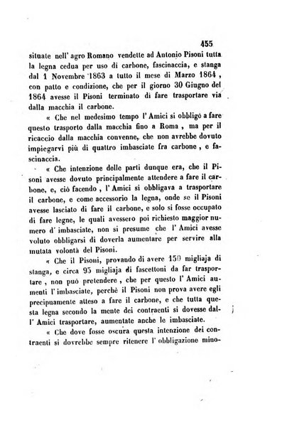 Giornale del Foro in cui si raccolgono le più importanti regiudicate dei supremi tribunali di Roma e dello Stato pontificio in materia civile