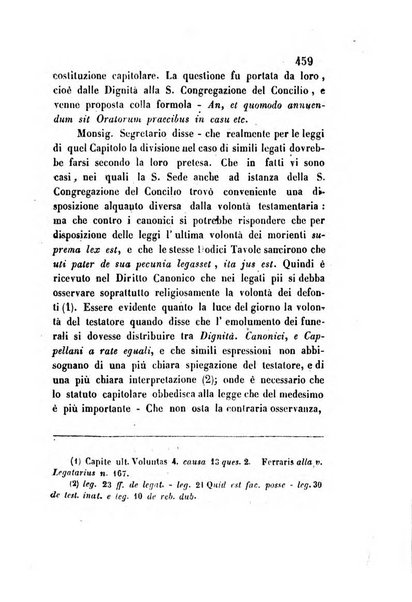 Giornale del Foro in cui si raccolgono le più importanti regiudicate dei supremi tribunali di Roma e dello Stato pontificio in materia civile