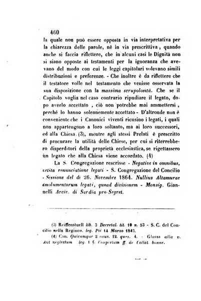 Giornale del Foro in cui si raccolgono le più importanti regiudicate dei supremi tribunali di Roma e dello Stato pontificio in materia civile