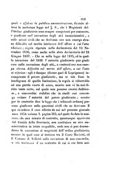 Giornale del Foro in cui si raccolgono le più importanti regiudicate dei supremi tribunali di Roma e dello Stato pontificio in materia civile