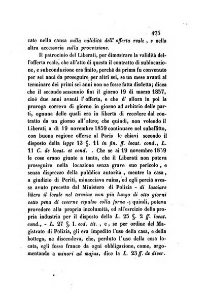 Giornale del Foro in cui si raccolgono le più importanti regiudicate dei supremi tribunali di Roma e dello Stato pontificio in materia civile